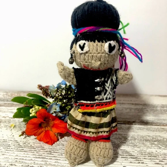 NEW Voodoo Doll. Doll Keychain. Witchcraft. Handmade. Handbag’s Accessory - Picture 4 of 8